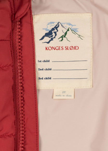 Konges Sløjd Alpi Jacket Grs - Cardinal