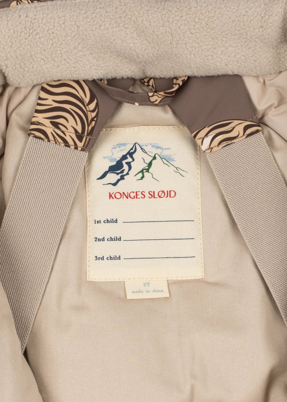 Konges Sløjd Nohr Snowsuit Print - Panthera
