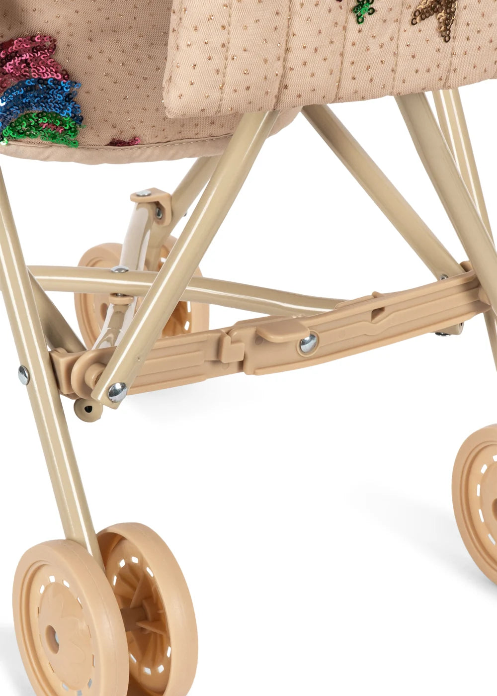 Konges Sløjd Tulle Doll Stroller - Rainbow Star