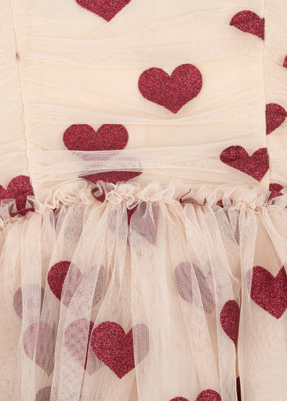 Konges Sløjd Tullie Dress GRS - Coeur Glitter