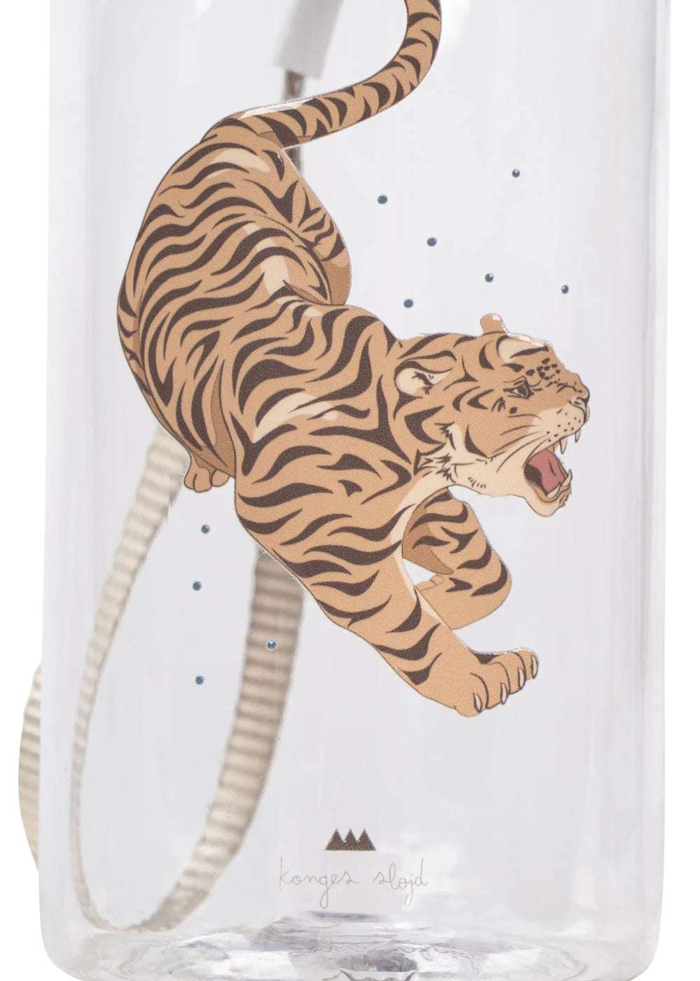 Konges Sløjd Water Bottle - Tiger Ruggito