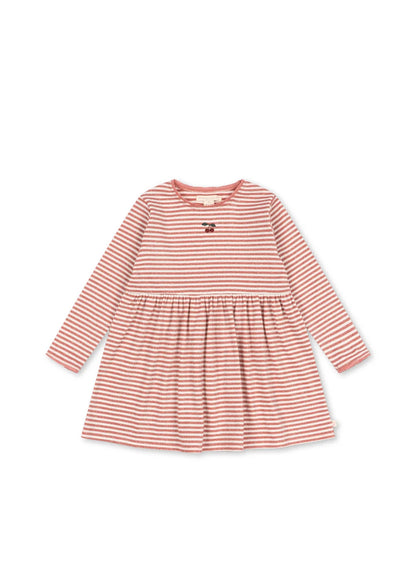 Konges Sløjd Roli Stripe Dress - Rose Cream Stripe