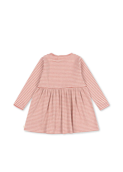 Konges Sløjd Roli Stripe Dress - Rose Cream Stripe