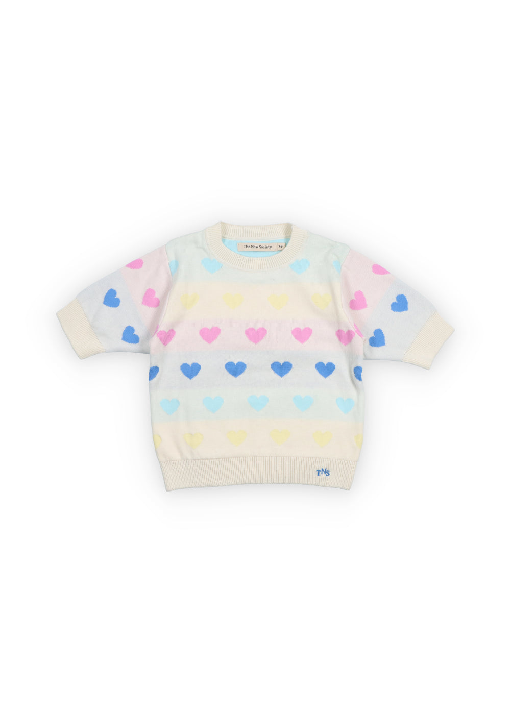 The New Society Pinpilin Jumper - Multicolor Hearts