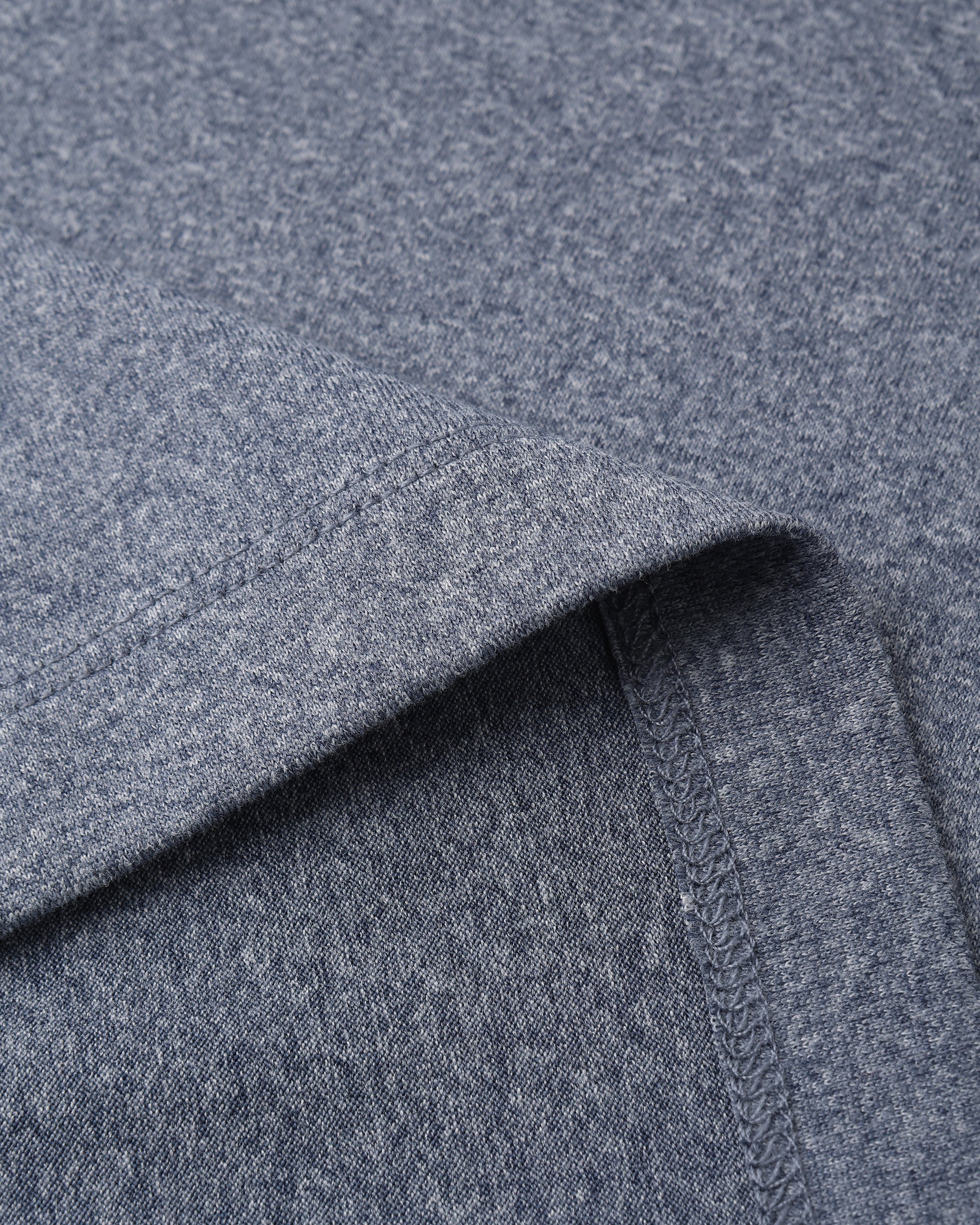 Rylee + Cru Play X Play Cove Essential Tee - Heathered Marine