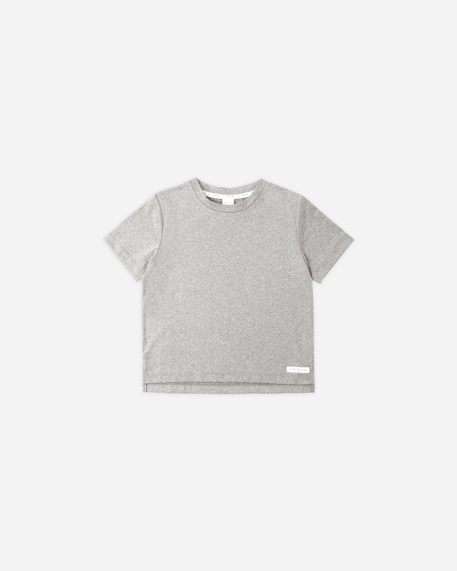 Rylee + Cru Play X Play Cove Essential Tee - Heathered Grey