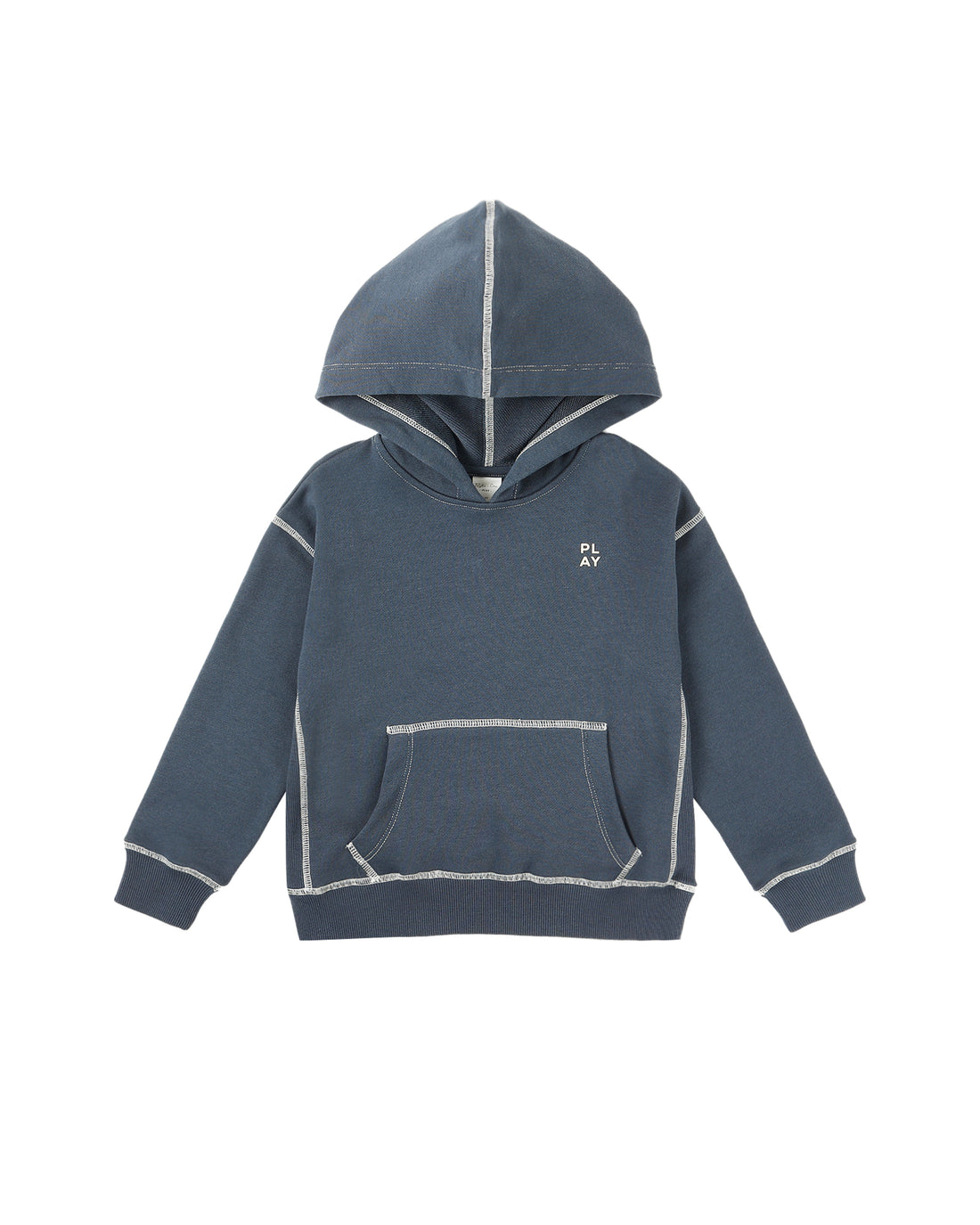 Rylee + Cru PLay X Play Coast Hoodie - Heathered Navy