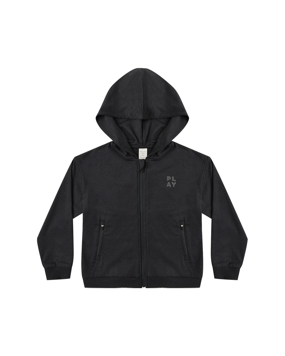 Rylee + Cru Play X Play Tech Hoodie - Heathered Black