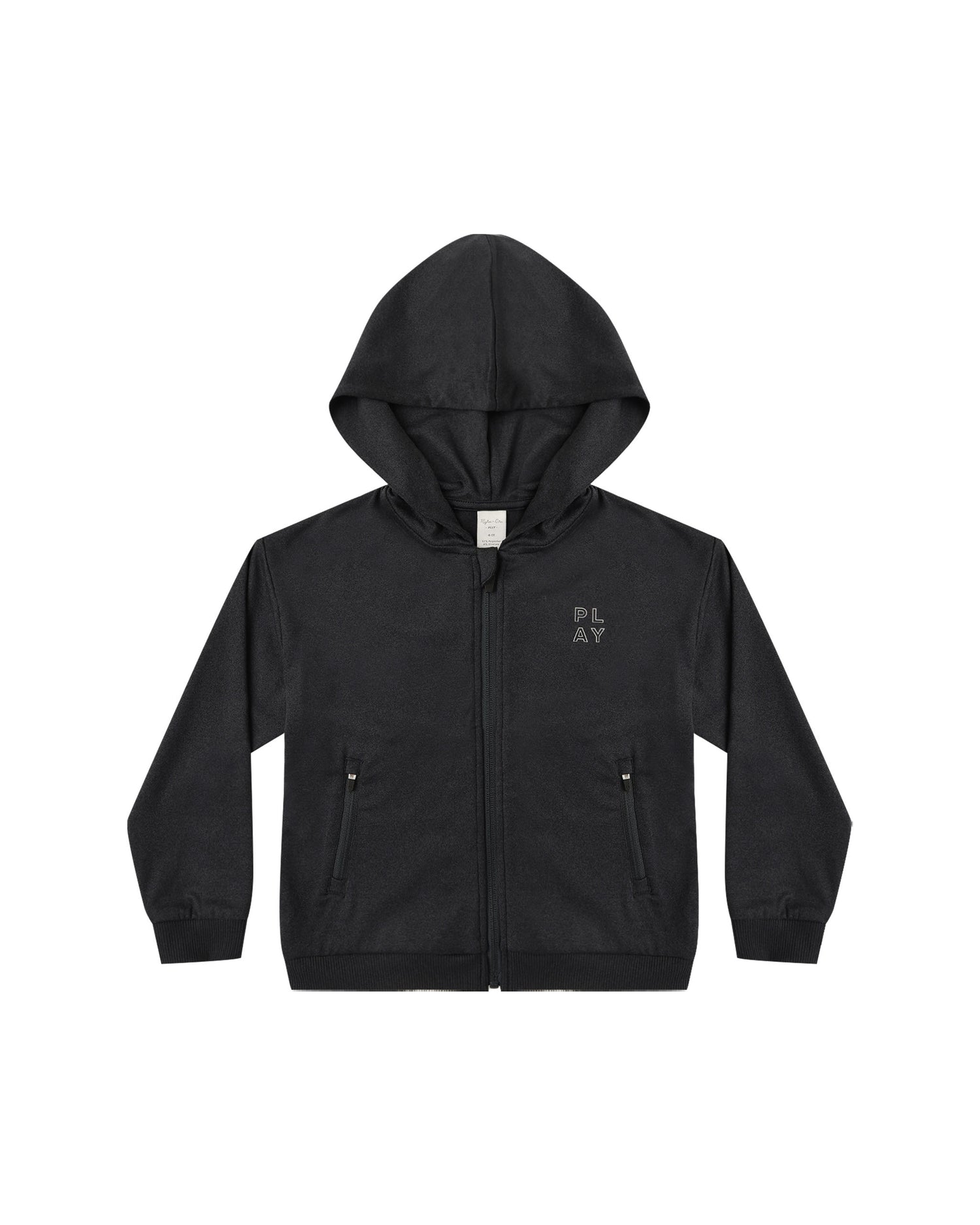 Rylee + Cru Play X Play Tech Hoodie - Heathered Black
