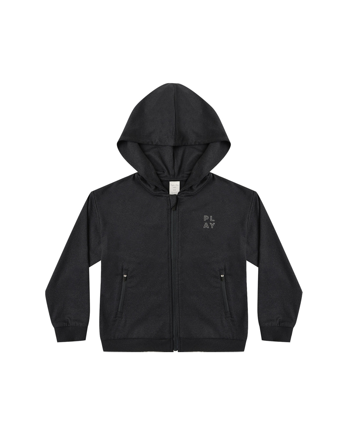 Rylee + Cru Play X Play Tech Hoodie - Heathered Black