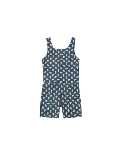 Rylee + Cru Play X Play Malibu Bodysuit - Blue Blooms