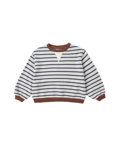 Rylee + Cru Play X Play Legend Sweatshirt- Midnight Stripe