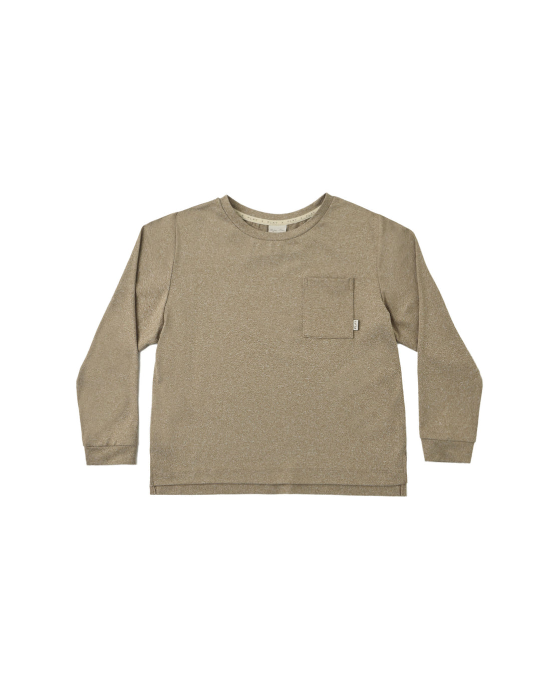 Rylee + Cru Play X Play Long Sleeve Pocket Tee - Heathered Olive