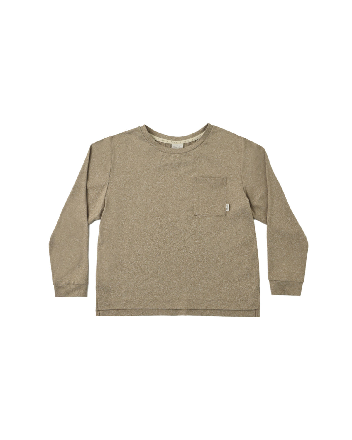 Rylee + Cru Play X Play Long Sleeve Pocket Tee - Heathered Olive