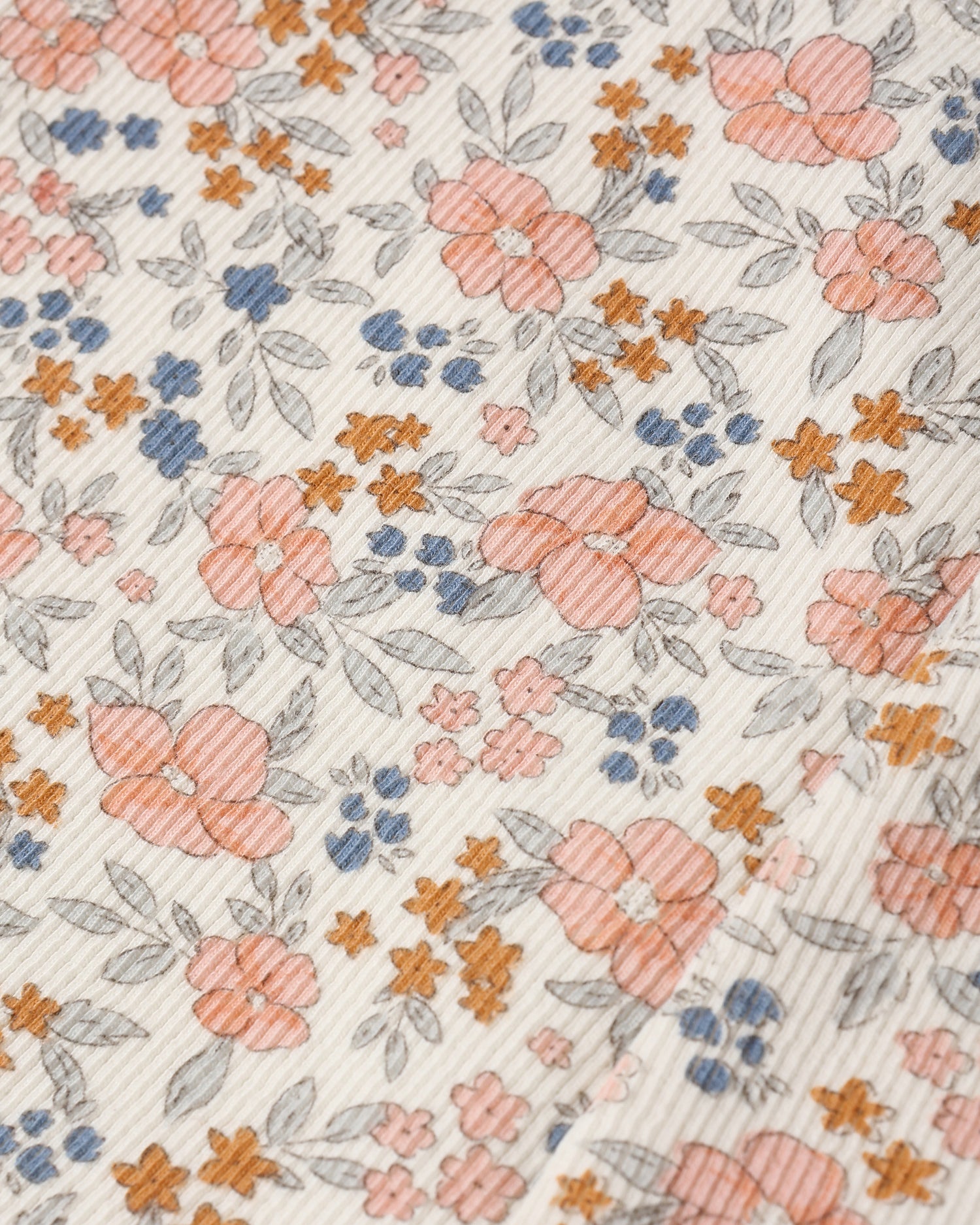 Rylee + Cru Play X Play Ribbed Legging Set - Flower Field, Heathered Blush