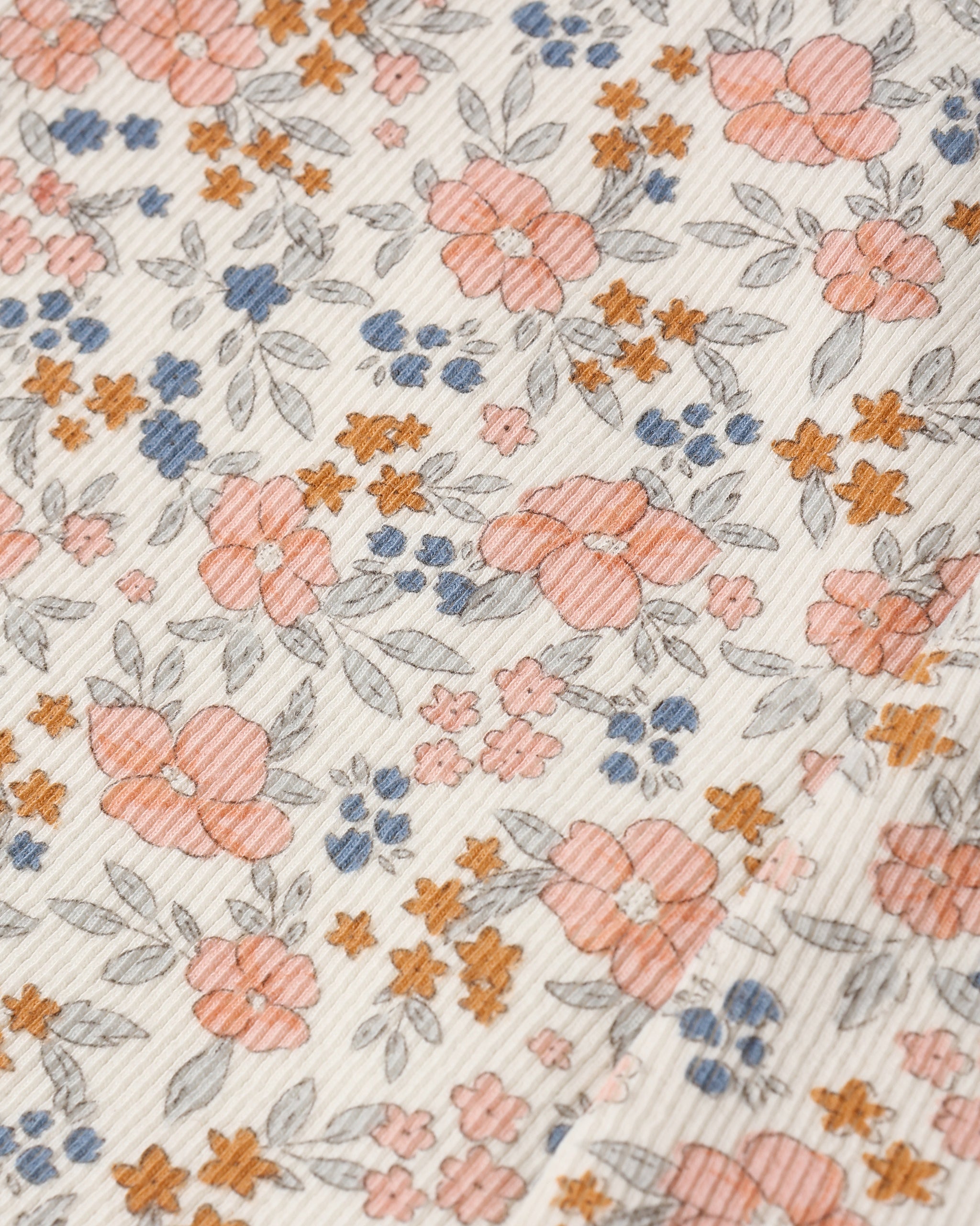 Rylee + Cru Play X Play Ribbed Legging Set - Flower Field, Heathered Blush