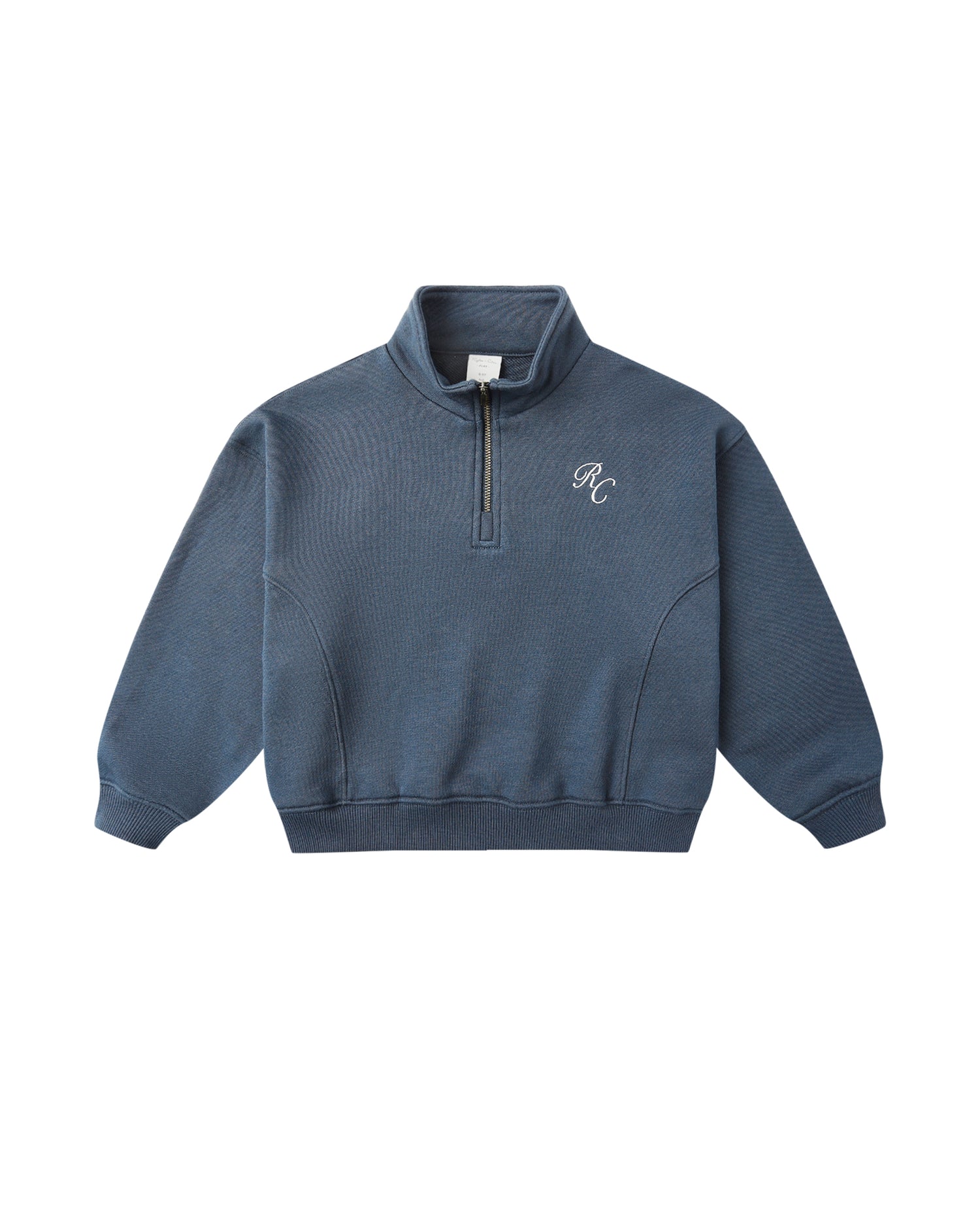 Rylee + Cru Play X Play  Half Zip Sweatshirt - Navy
