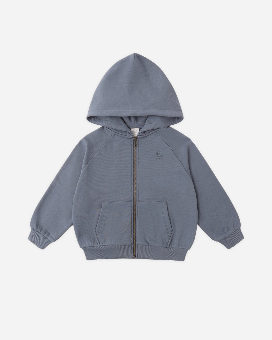 Rylee + Cru Play X Play Zip Raglan Hoodie - Marine