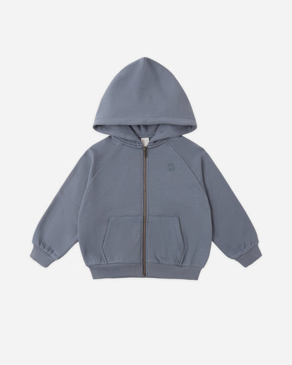 Rylee + Cru Play X Play Zip Raglan Hoodie - Marine