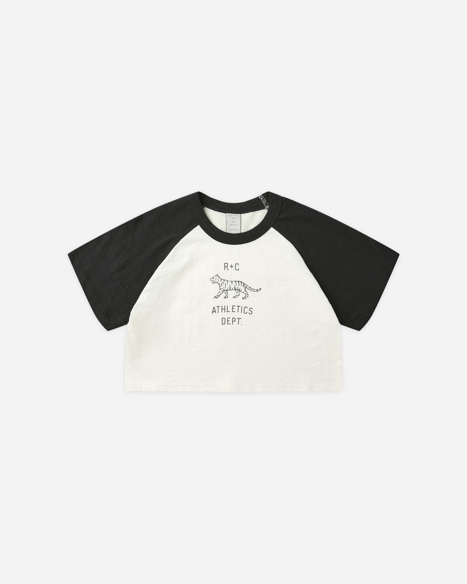 Rylee + Cru Play X Play Raglan Crop Tee - RC Athletic Dept