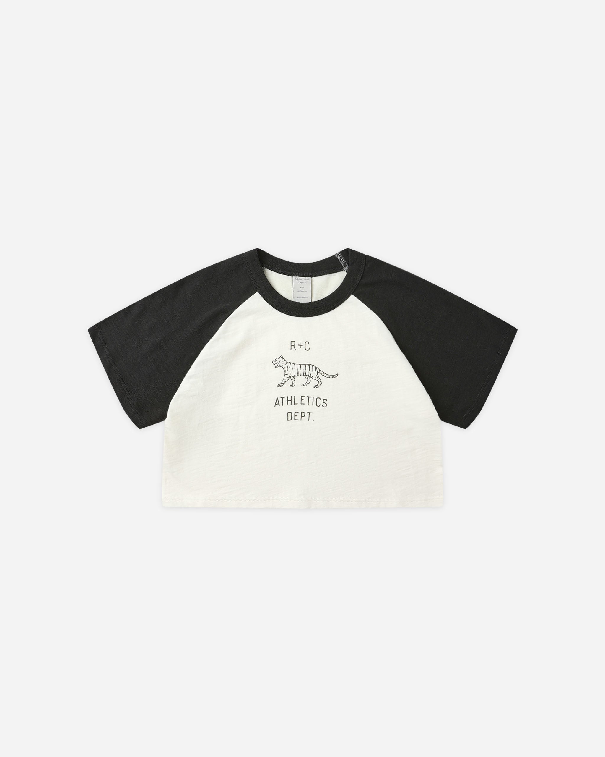 Rylee + Cru Play X Play Raglan Crop Tee - RC Athletic Dept
