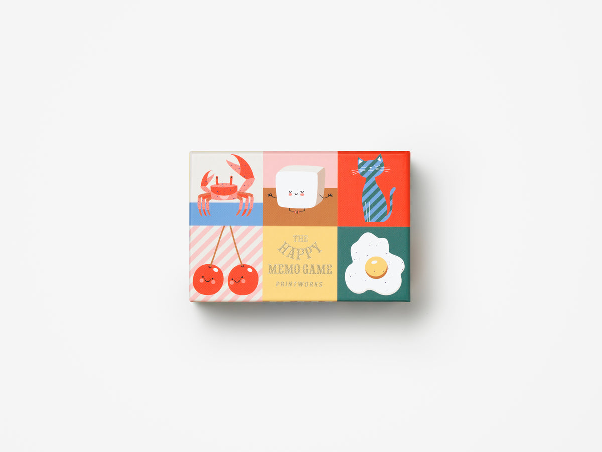 Printworks Memo Game - The Happy Memo Game