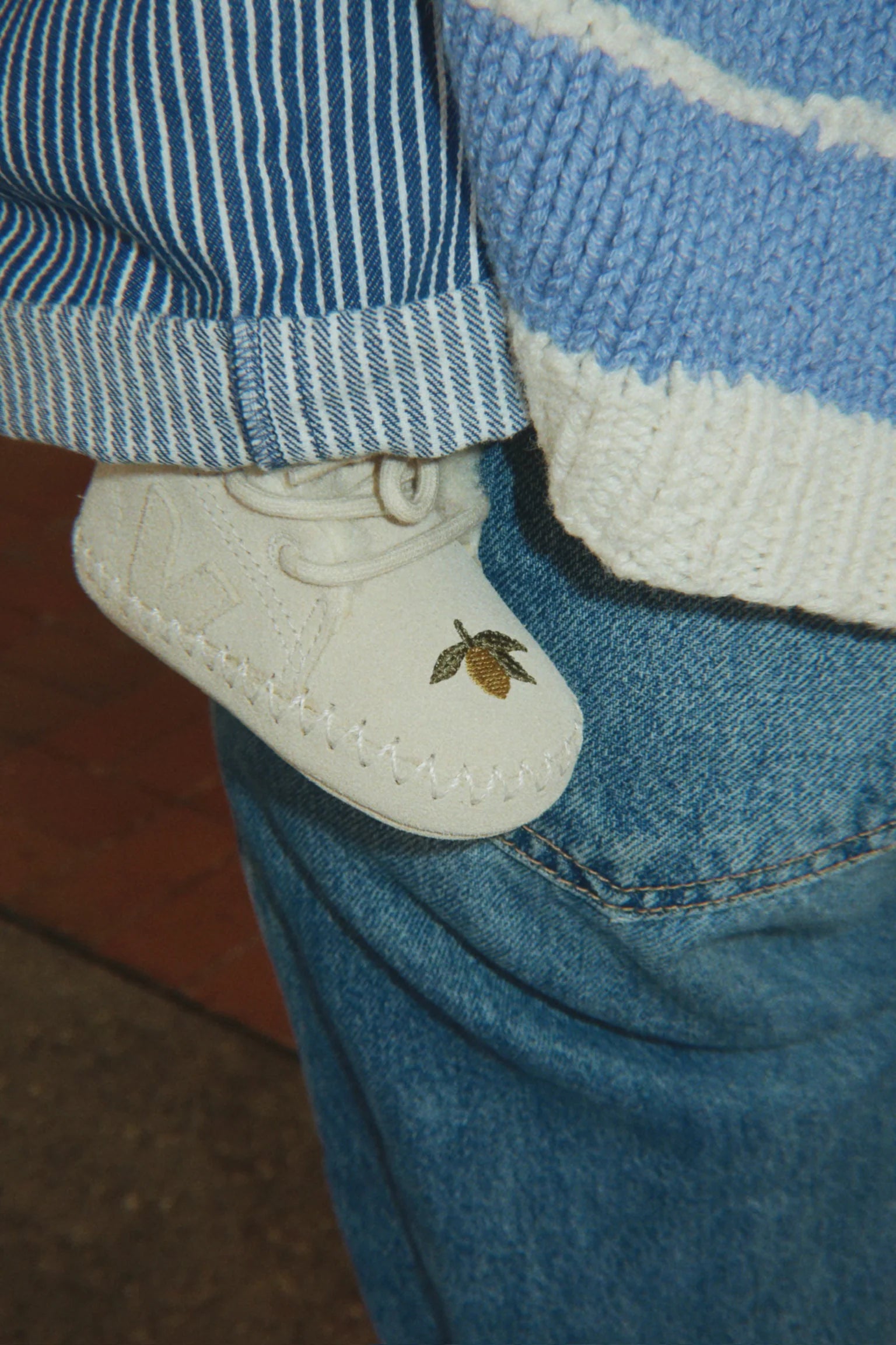 Veja X Konges Sløjd Baby Suede Shoes - Pierre