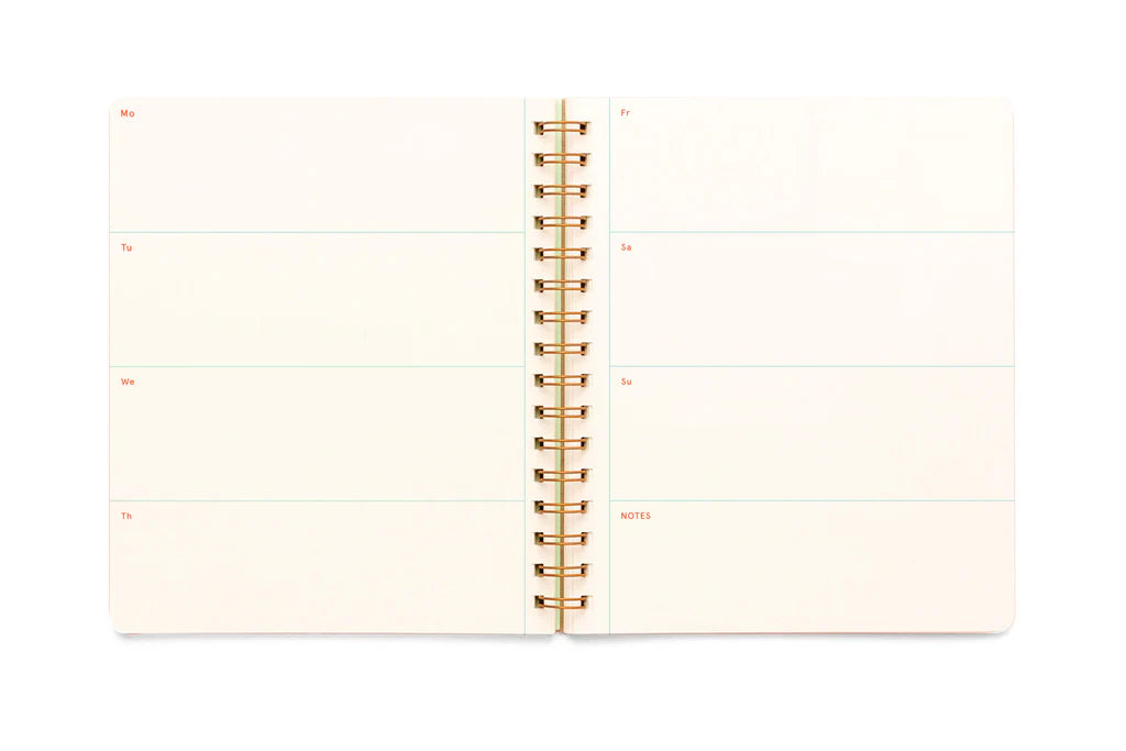 Shorthand Press Undated Planner - Smiley Face