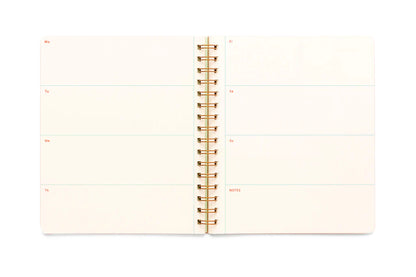 Shorthand Press Undated Planner - Smiley Face