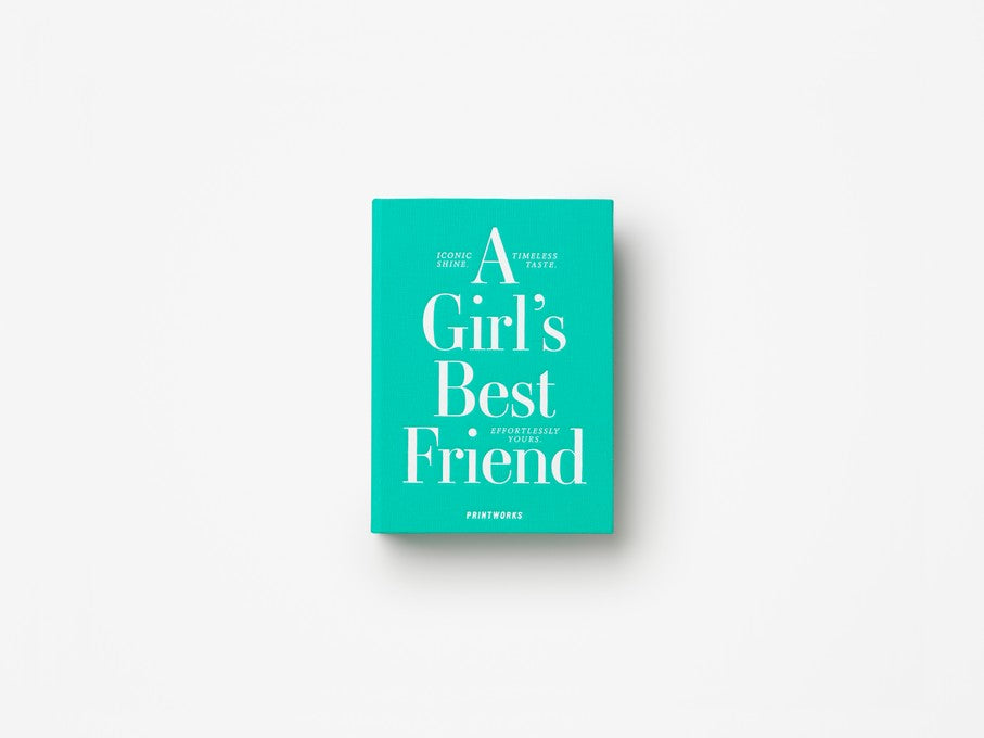 Printworks Jewelry Box - A Girls Best Friend Turquoise, Small