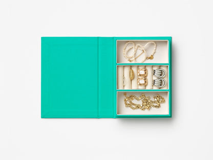 Printworks Jewelry Box - A Girls Best Friend Turquoise, Small