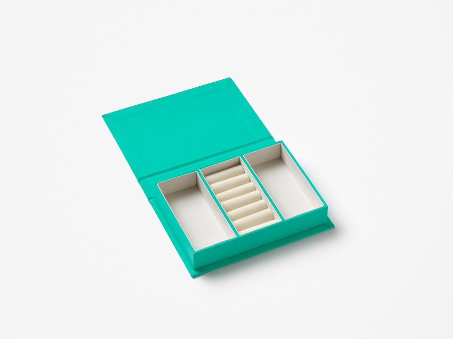Printworks Jewelry Box - A Girls Best Friend Turquoise, Small