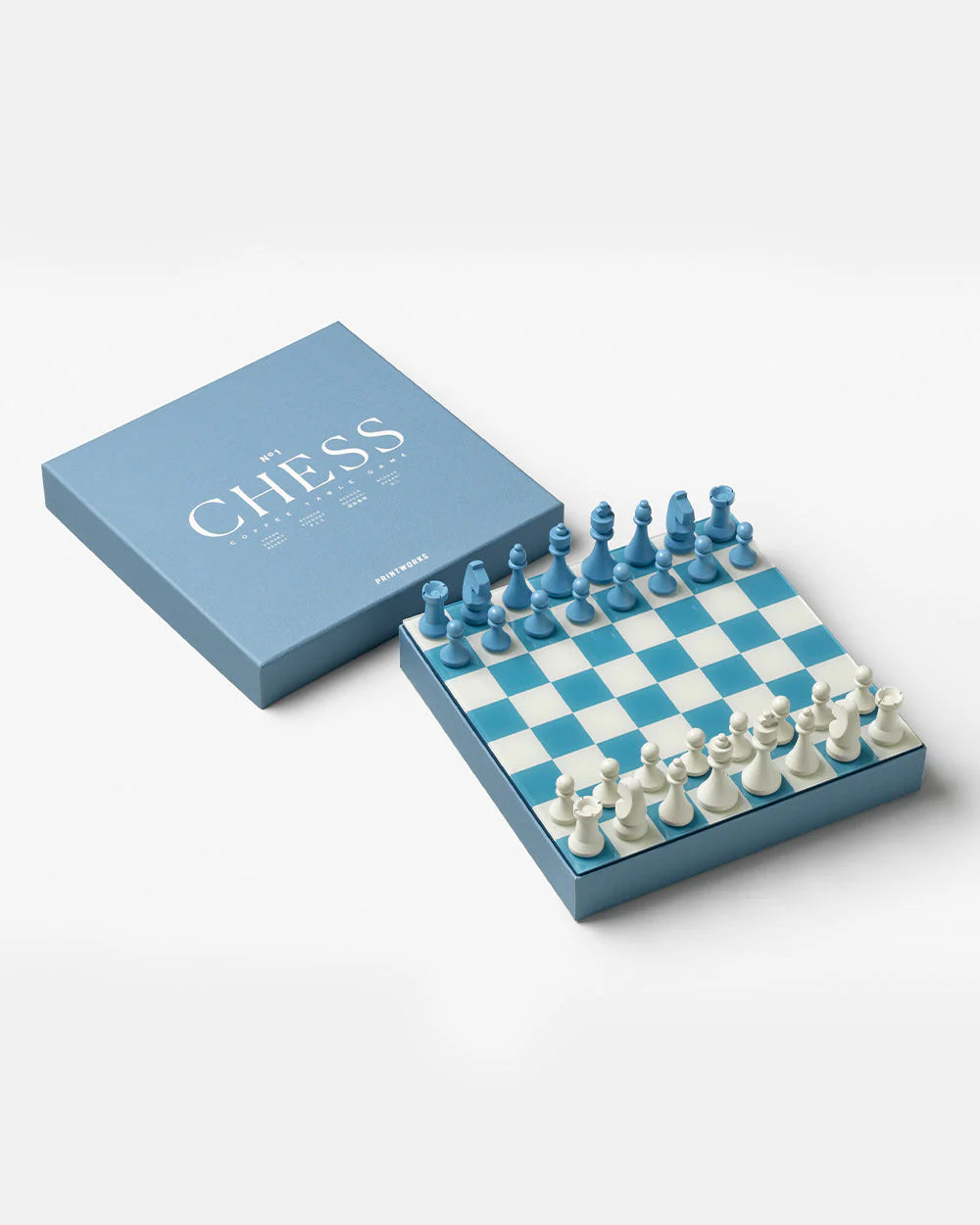 Printworks Classic Chess - Dusty Blue