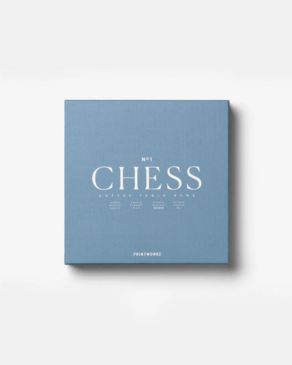 Printworks Classic Chess - Dusty Blue