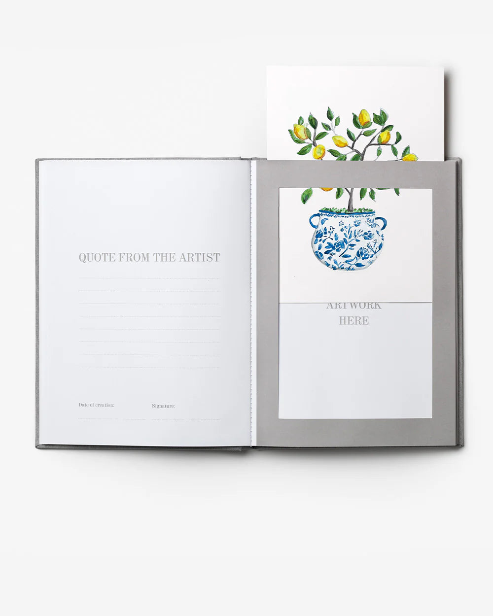 Printworks Frame Book Great Art - Grey
