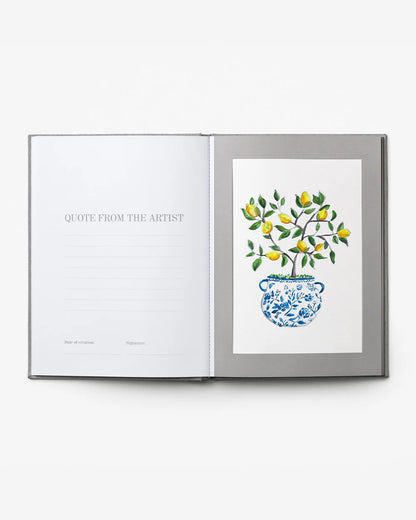 Printworks Frame Book Great Art - Grey