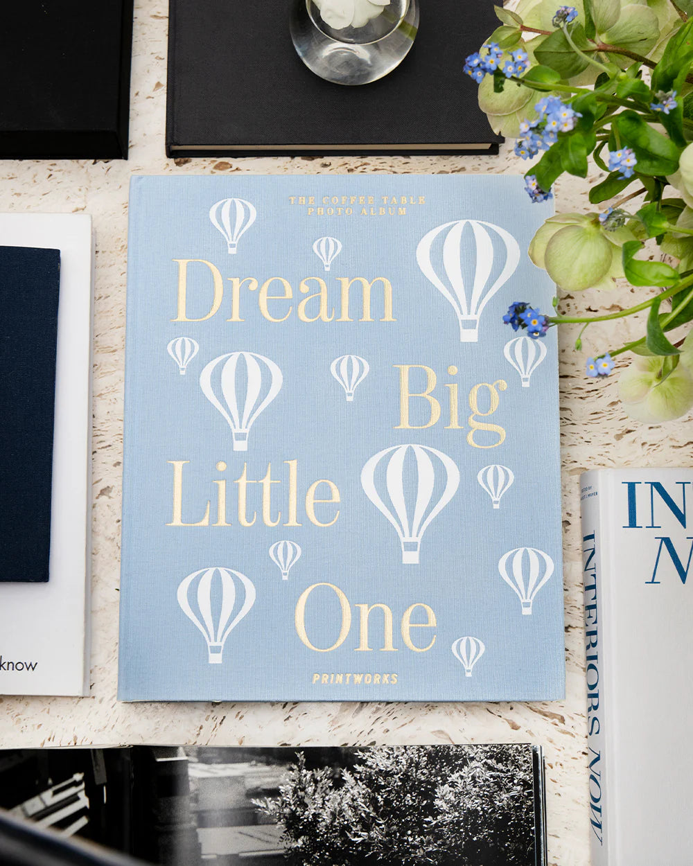 Printworks Baby Album Dream Big Little One - Light Blue