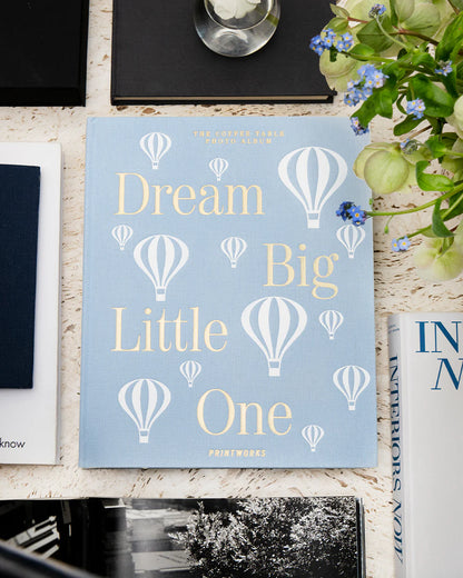 Printworks Baby Album Dream Big Little One - Light Blue