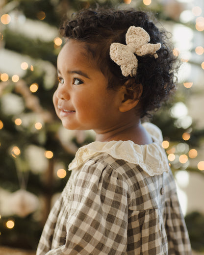 Quincy Mae Crochet Bow - Natural
