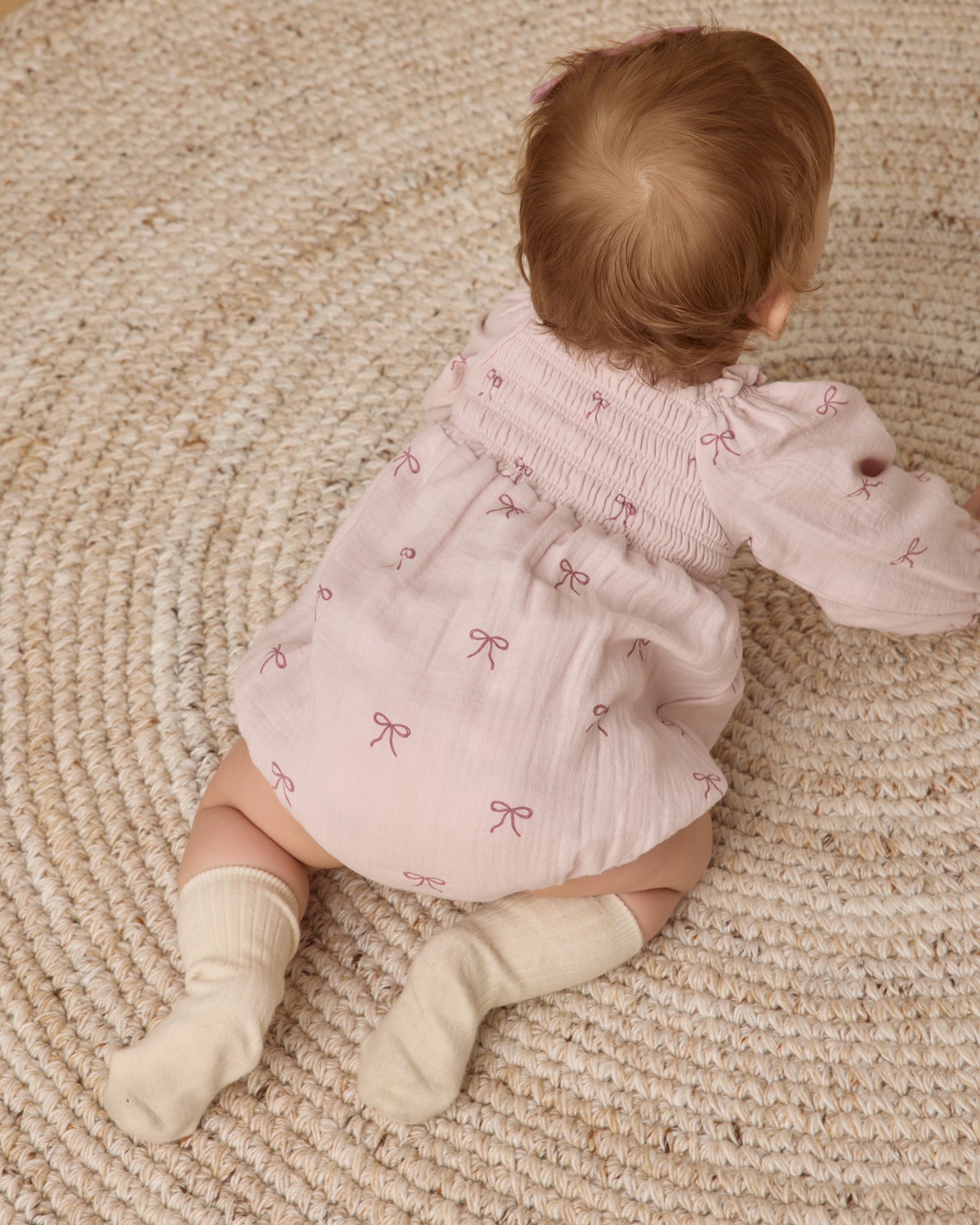 Quincy Mae Eden Romper - Bows