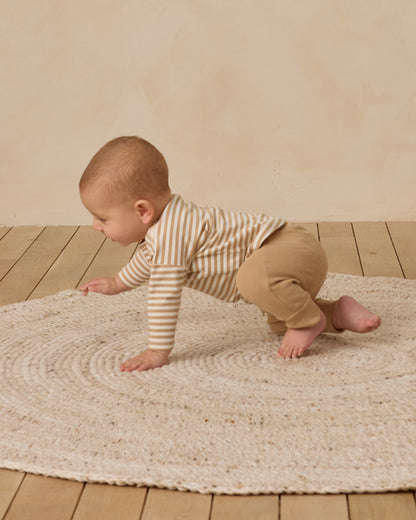 Quincy Mae Drawstring Pant - Gold