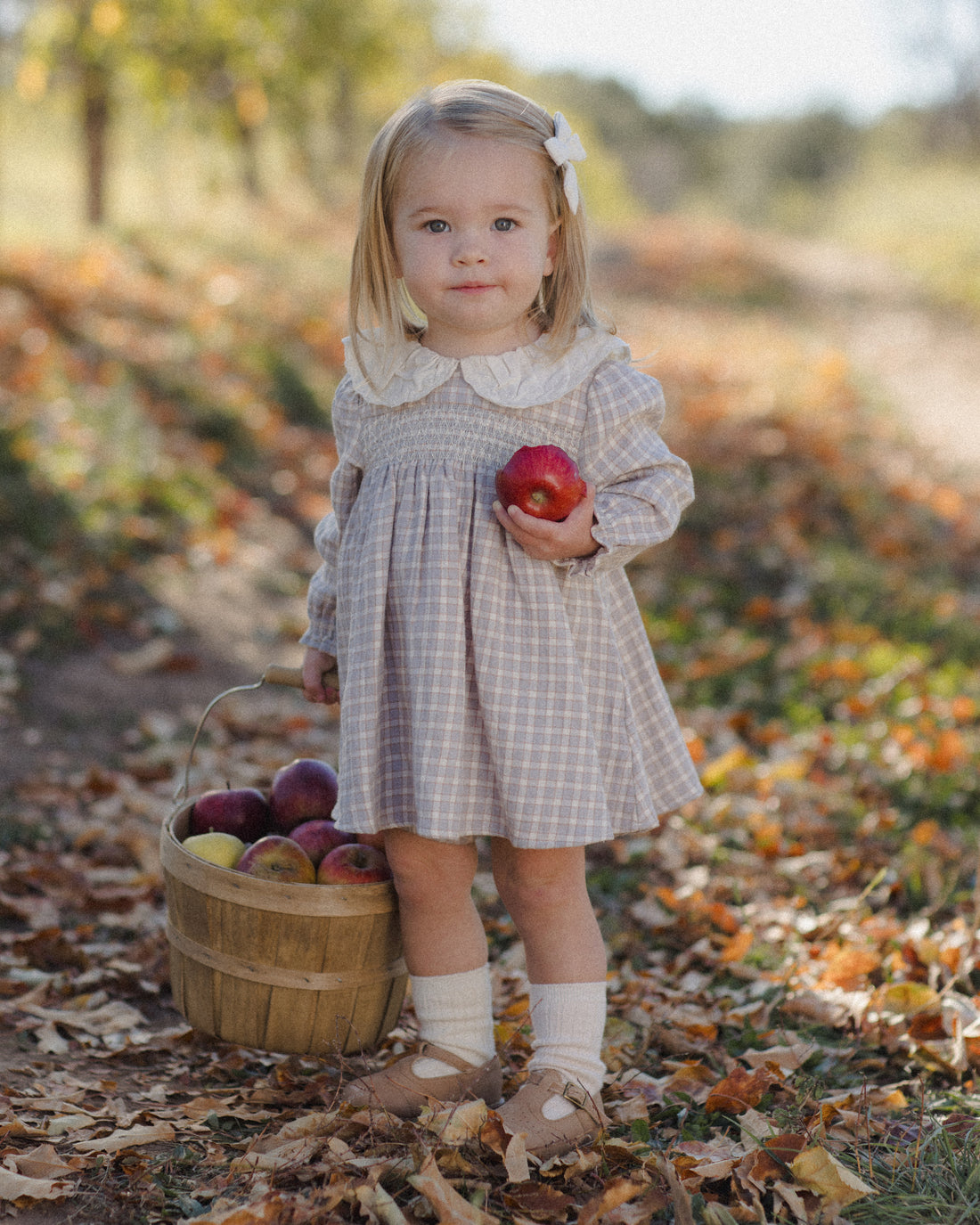 Quincy Mae Callie Dress - Blue Gingham