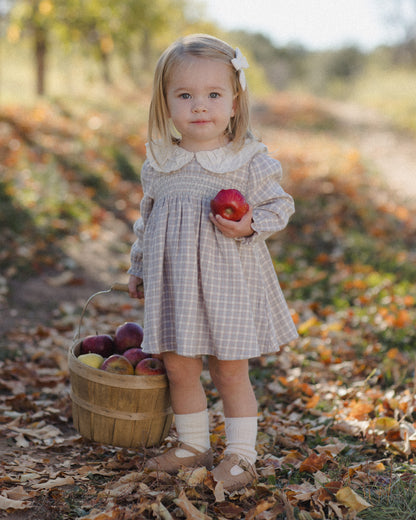 Quincy Mae Callie Dress - Blue Gingham