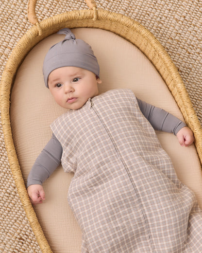 Quincy Mae Sleep Bag - Blue Gingham