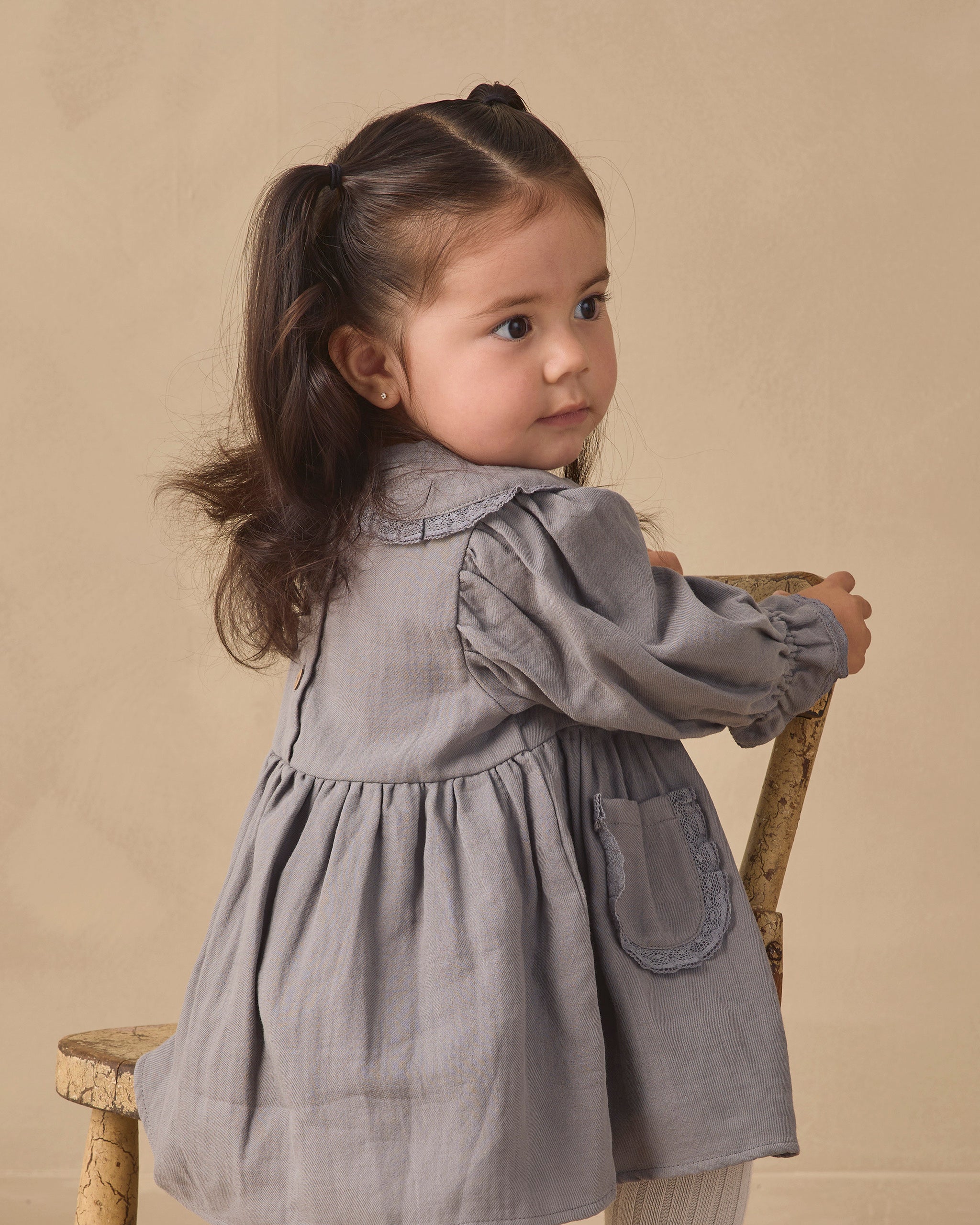 Quincy Mae Marisol Dress - Slate