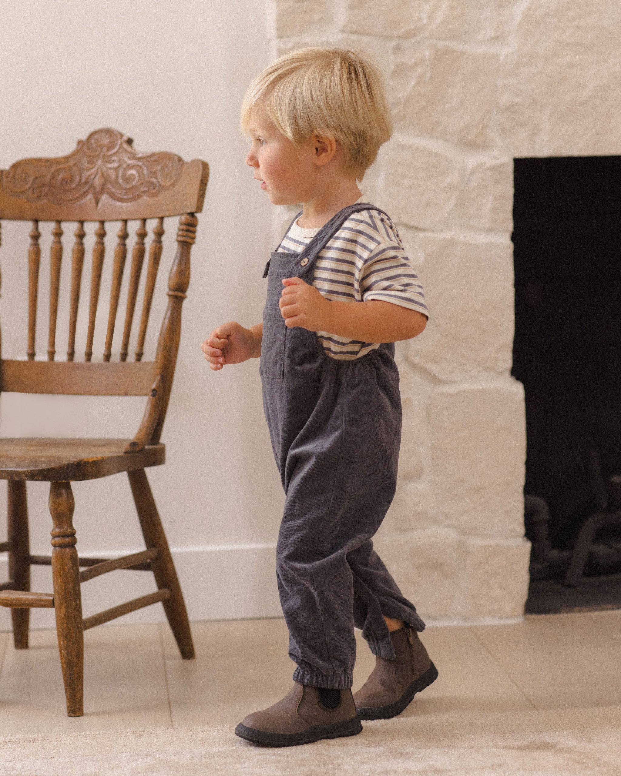 Quincy Mae Baby Overall - Midnight