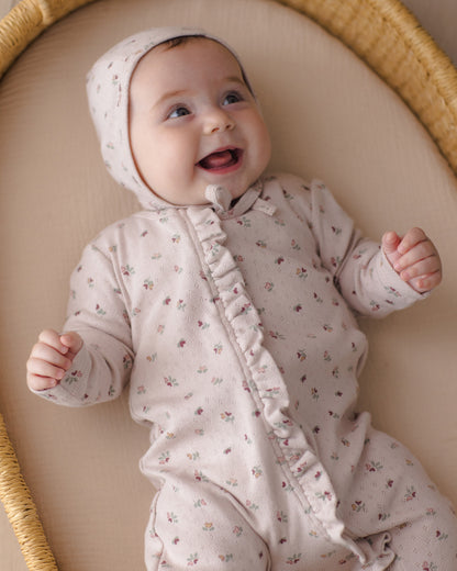 Quincy Mae Ruffle Jumpsuit - Heart Ditsy