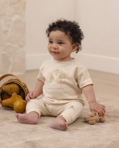 Quincy Mae Boxy Tee - Little Turkey