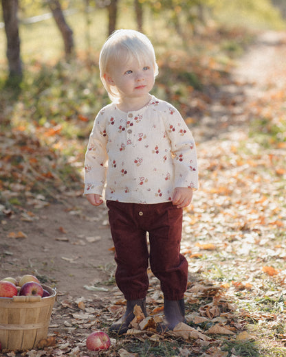 Quincy Mae Luca Pant - Black Cherry