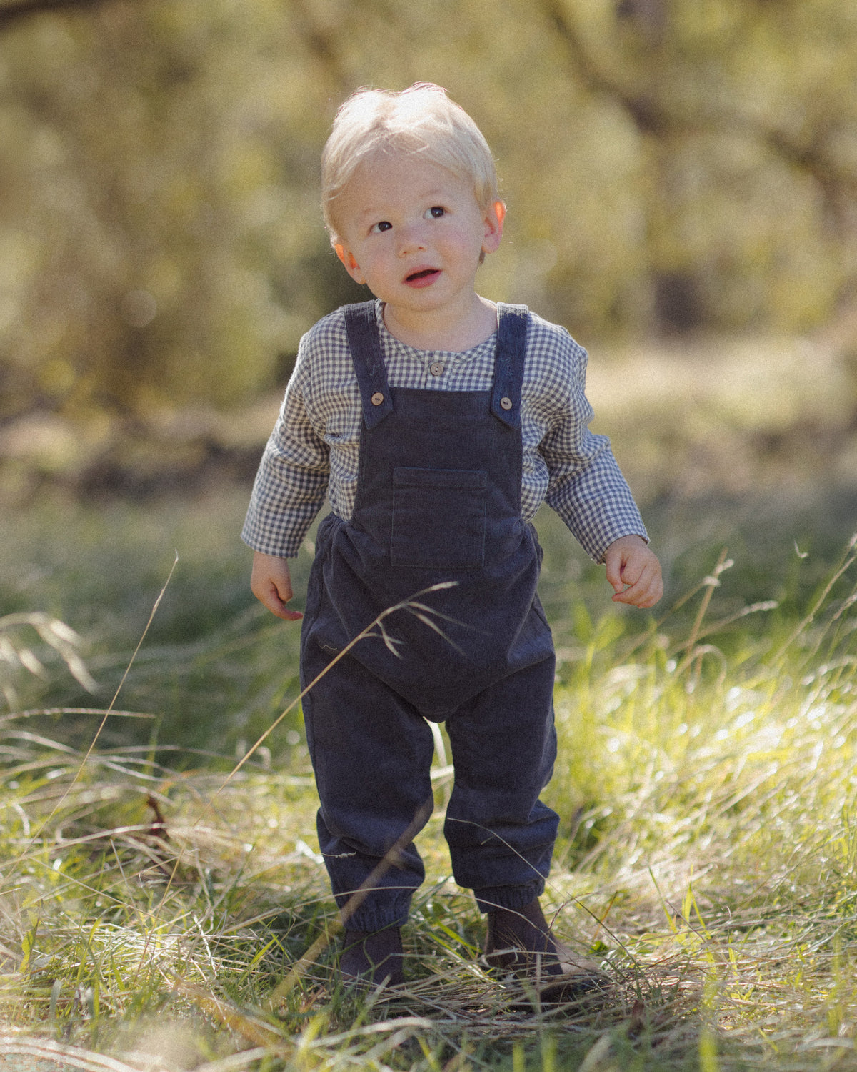Quincy Mae Baby Overall - Midnight